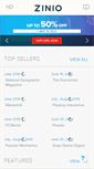 Mobile Screenshot of global.zinio.com